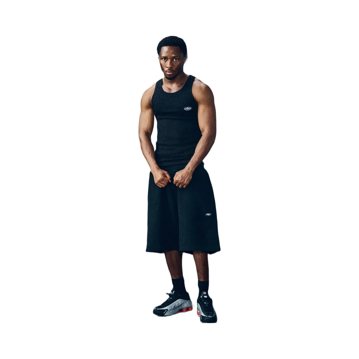Corteiz Hmp Essentials Tank Top 3 Pack Black Price in India