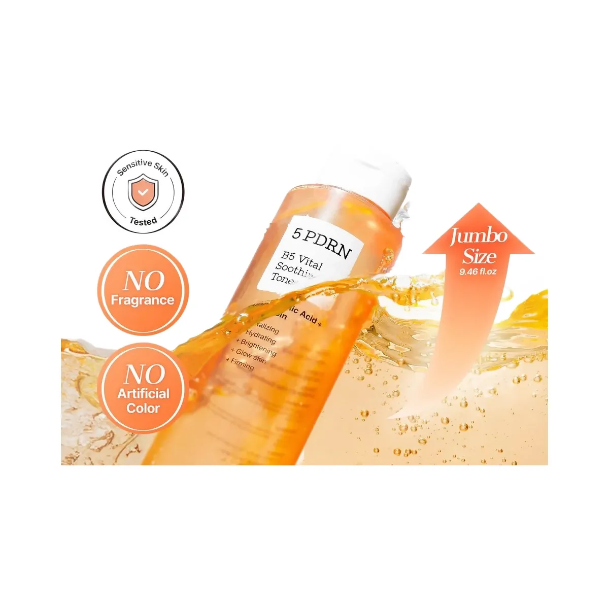 COSRX 5 PDRN B5 Vital Soothing Toner with Hyaluronic Acid & Allantoin