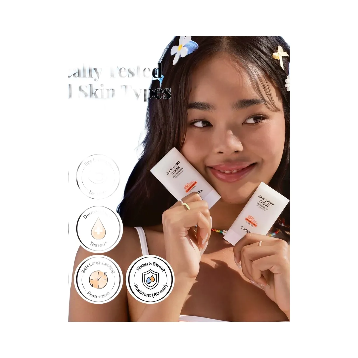 COSRX Airy-Light Clear Sunscreen Stick SPF 50