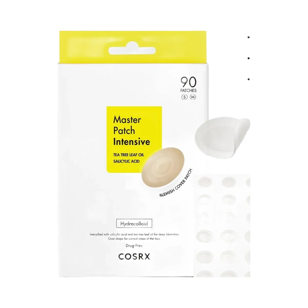 COSRX Master Patch Intensive Set - 90 Hydrocolloid Patches