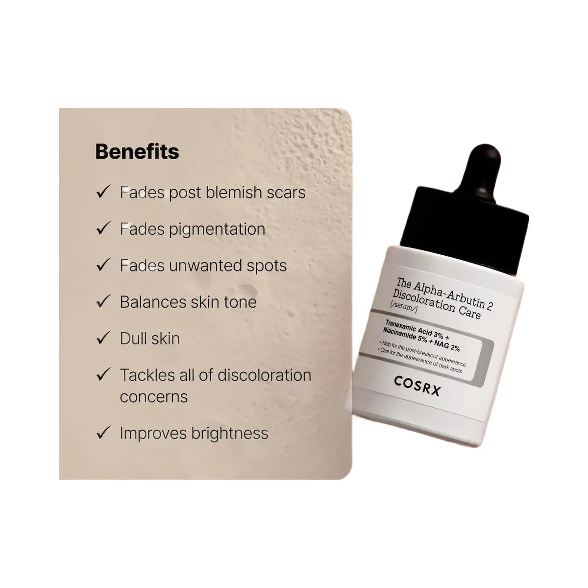 COSRX The Alpha-Arbutin 2 Discoloration Care Serum