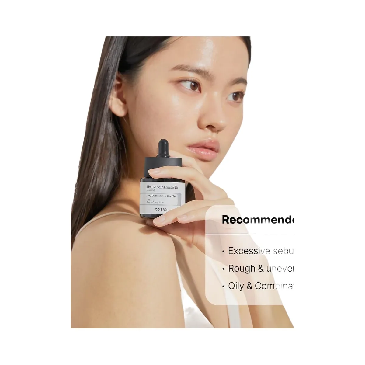 COSRX The Niacinamide 15 Serum with Acetyl Glucosamine + Zinc PCA