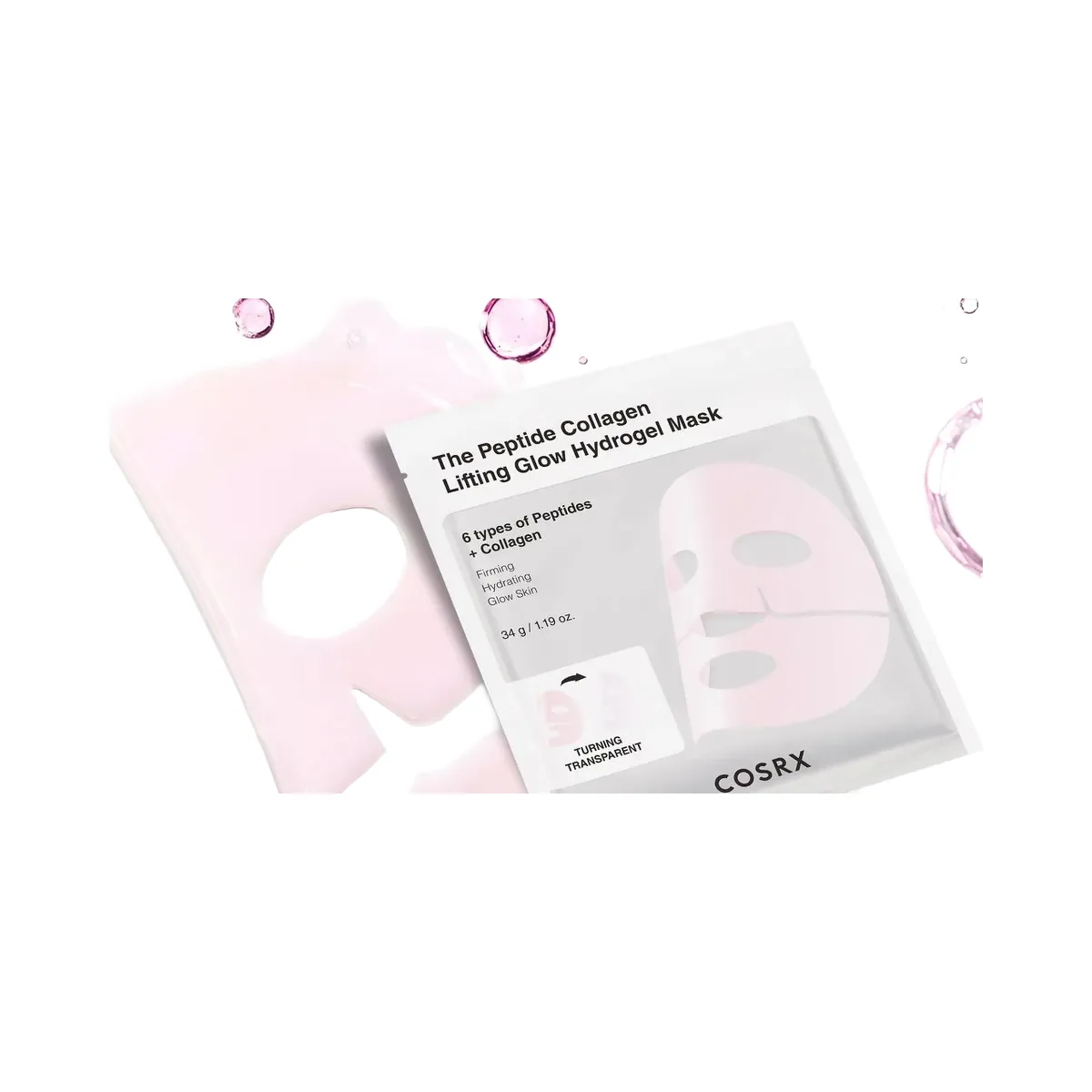 COSRX The Peptide Collagen Lifting Glow Hydrogel Mask