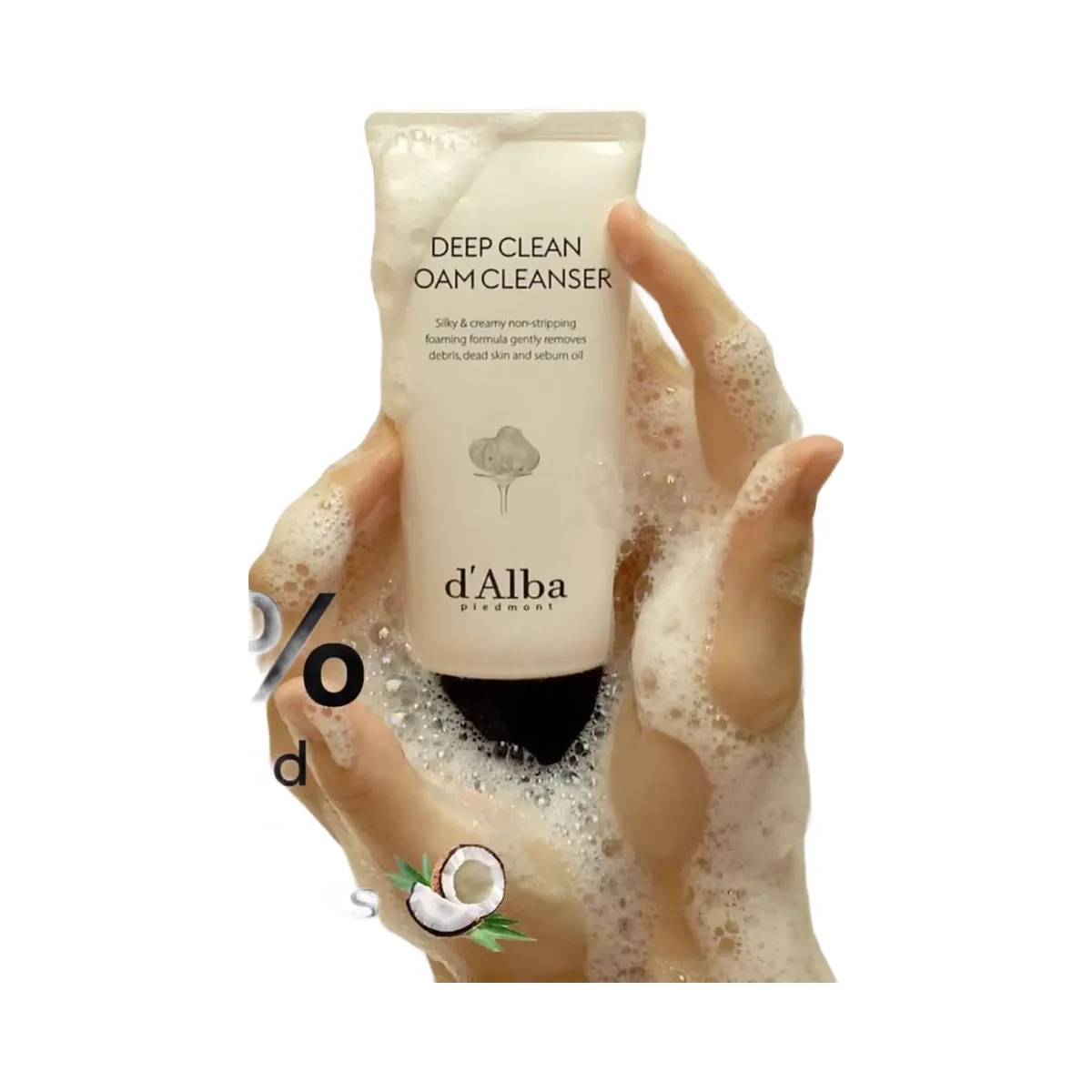 d'Alba Piedmont White Truffle Deep Clean Foam Cleanser