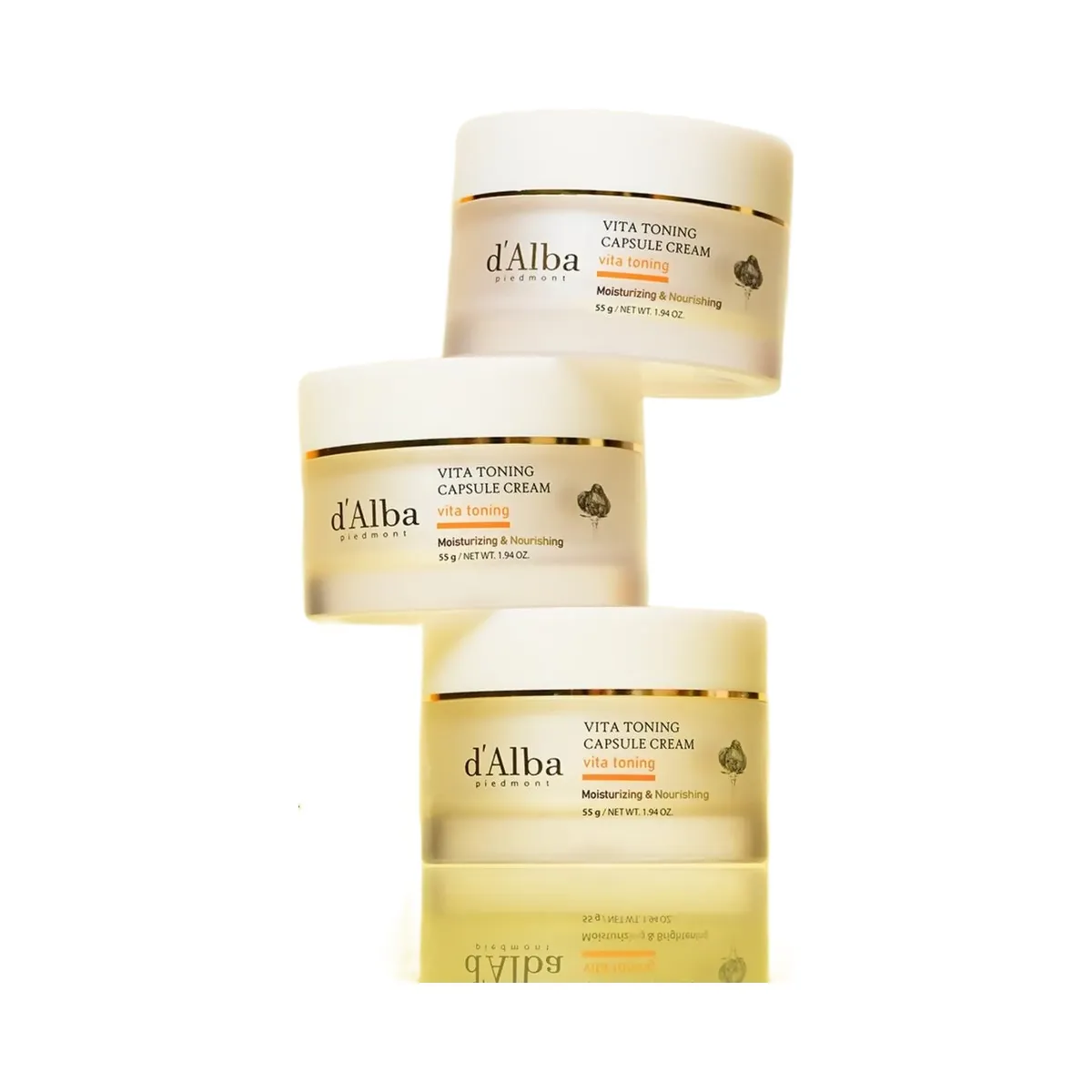 d'Alba Piedmont White Truffle Vita Toning Capsule Cream