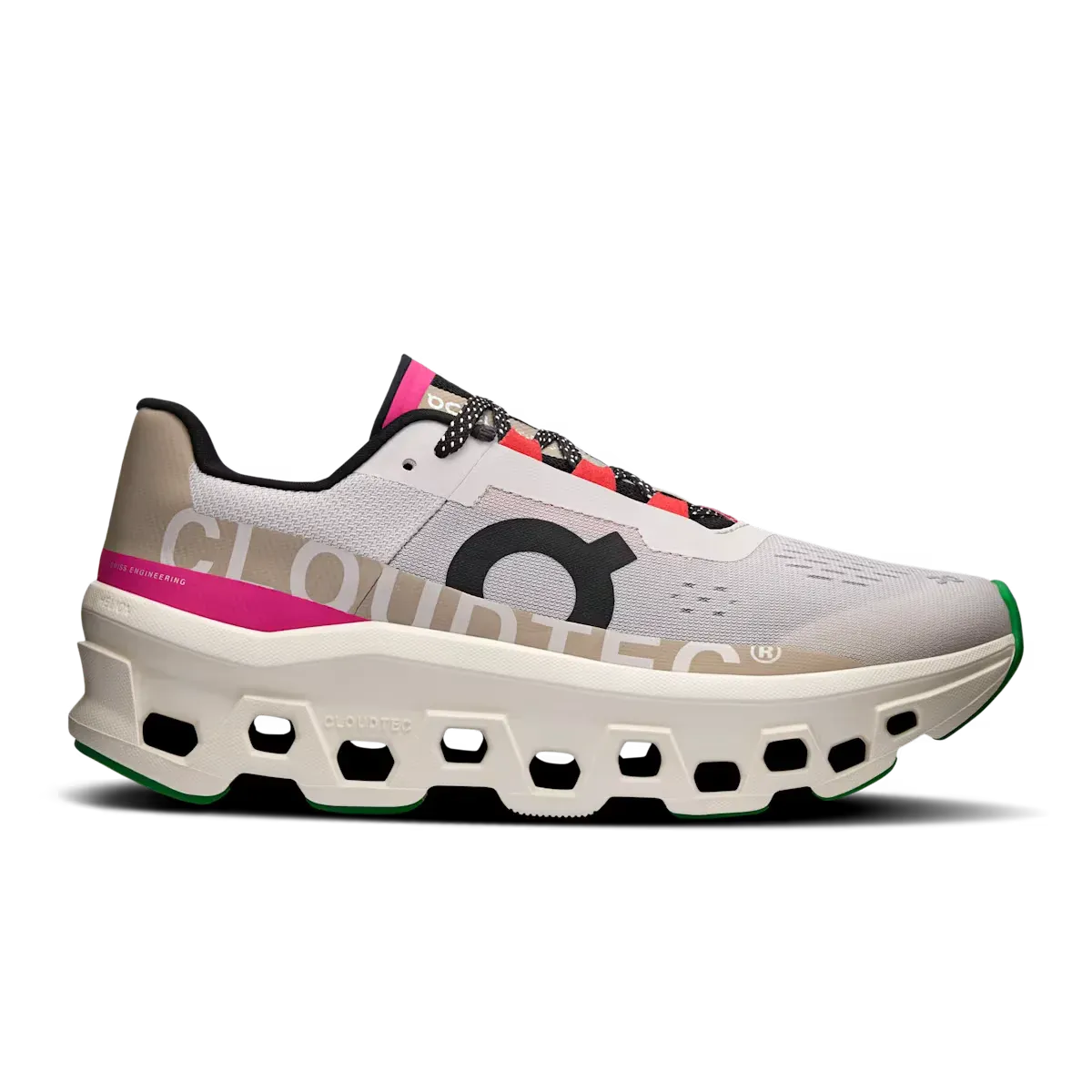 On Running Cloudmonster Silver Ivory