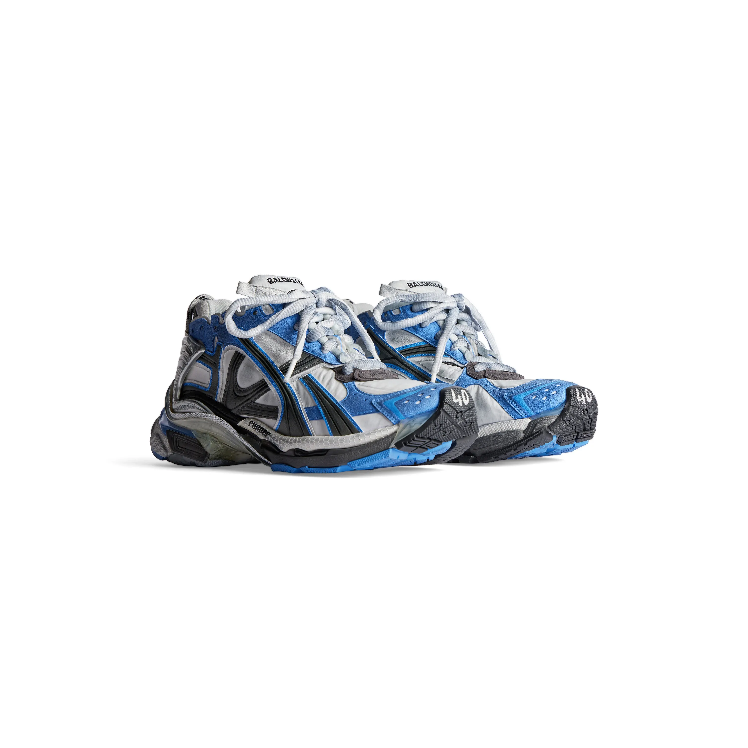 Buy Balenciaga Runner Sneaker Blue White And Grey now | Hype