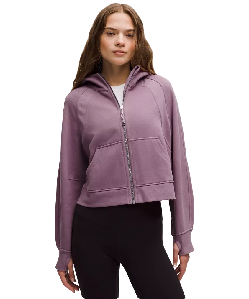 Lululemon Scuba Oversized Full-Zip Hoodie Lavender Lux/Mirror