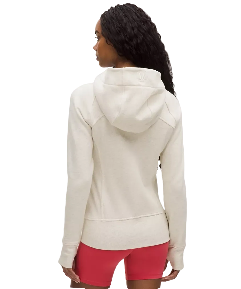Buy Lululemon Scuba Full-Zip Hoodie Heathered Light Ivory
