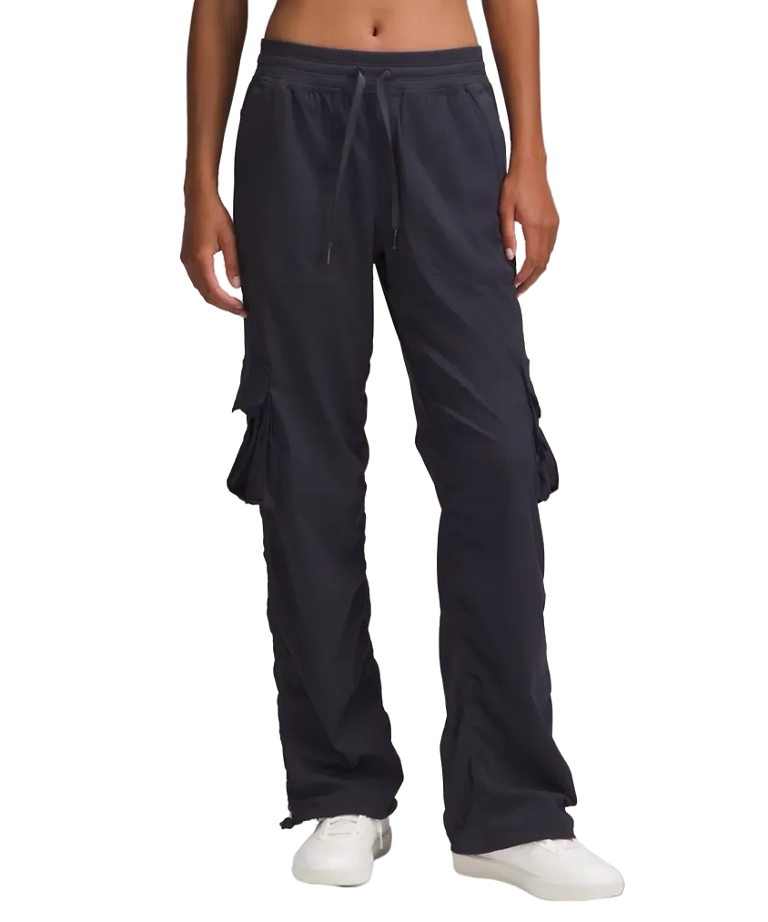 Buy Lululemon Dance Studio Relaxed-Fit Mid-Rise Cargo Pant Black