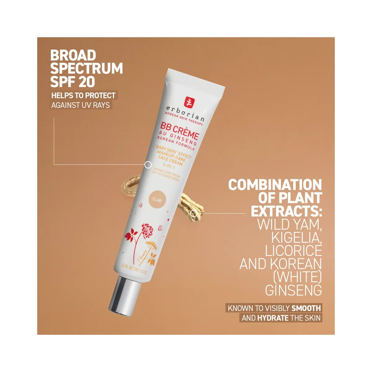 Erborian Travel Size BB Cream SPF 20