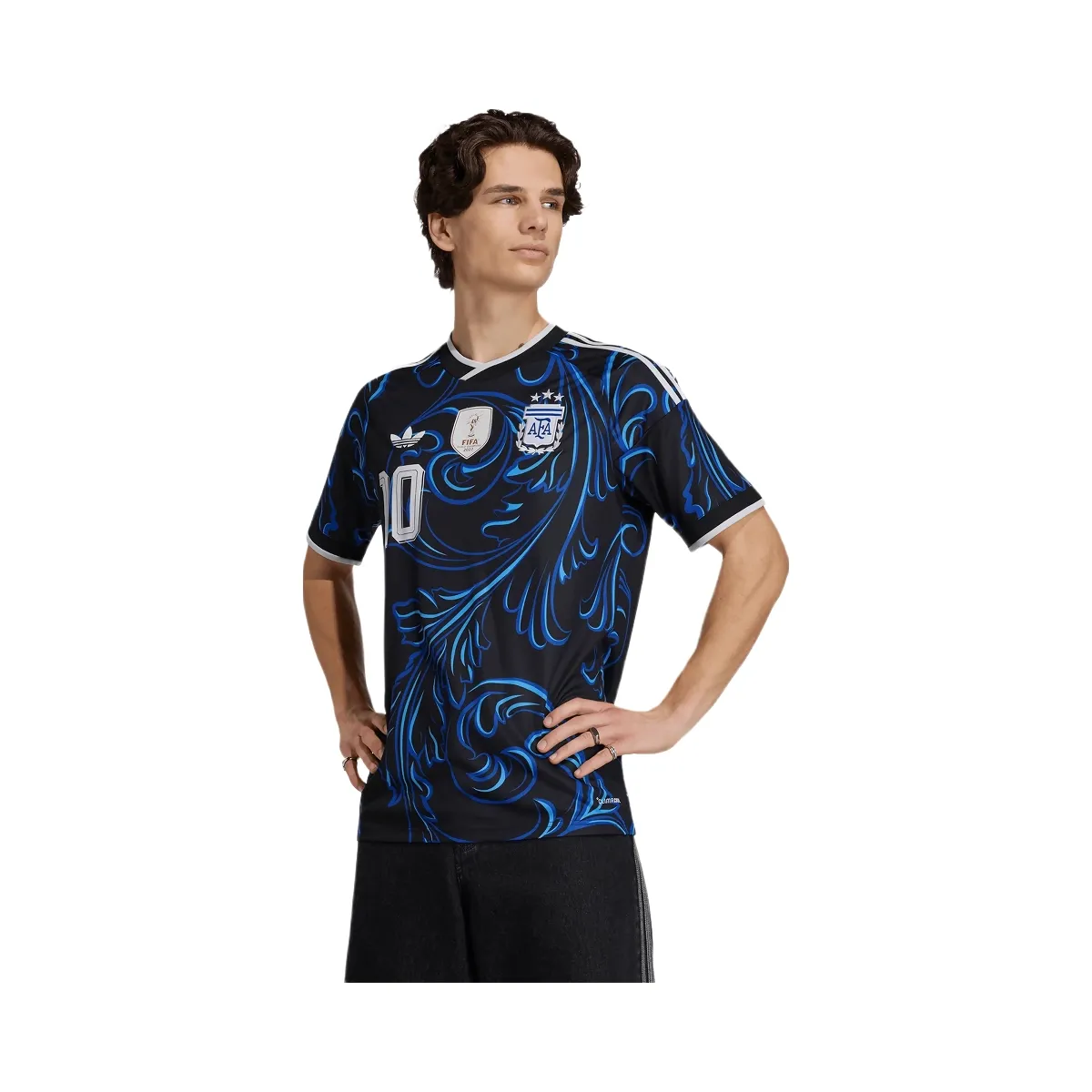 FIFA 2026 Argentina Away Messi 10 Replica Jersey - Men's