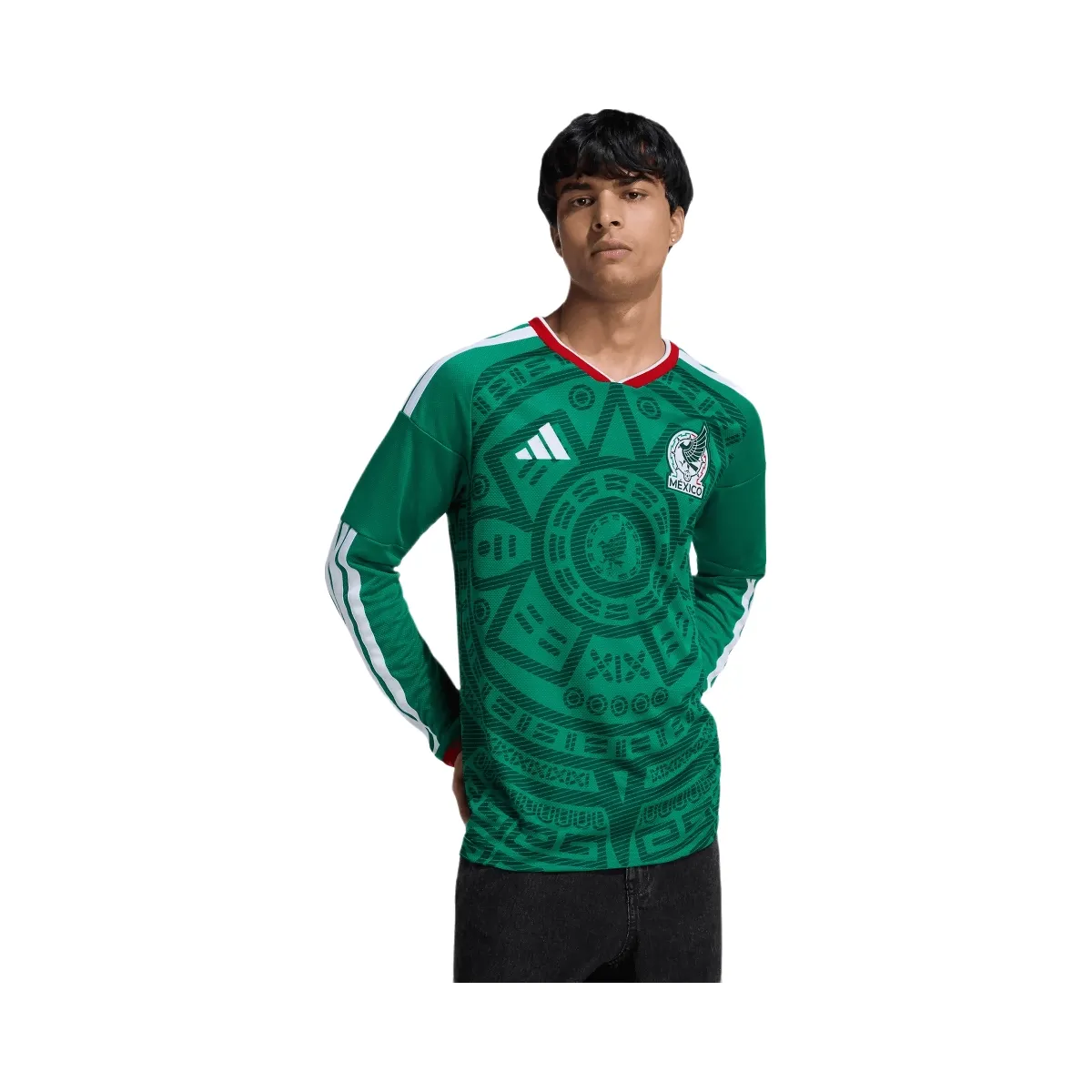 FIFA 2026 Mexico Home Long Sleeve Jersey - Men's