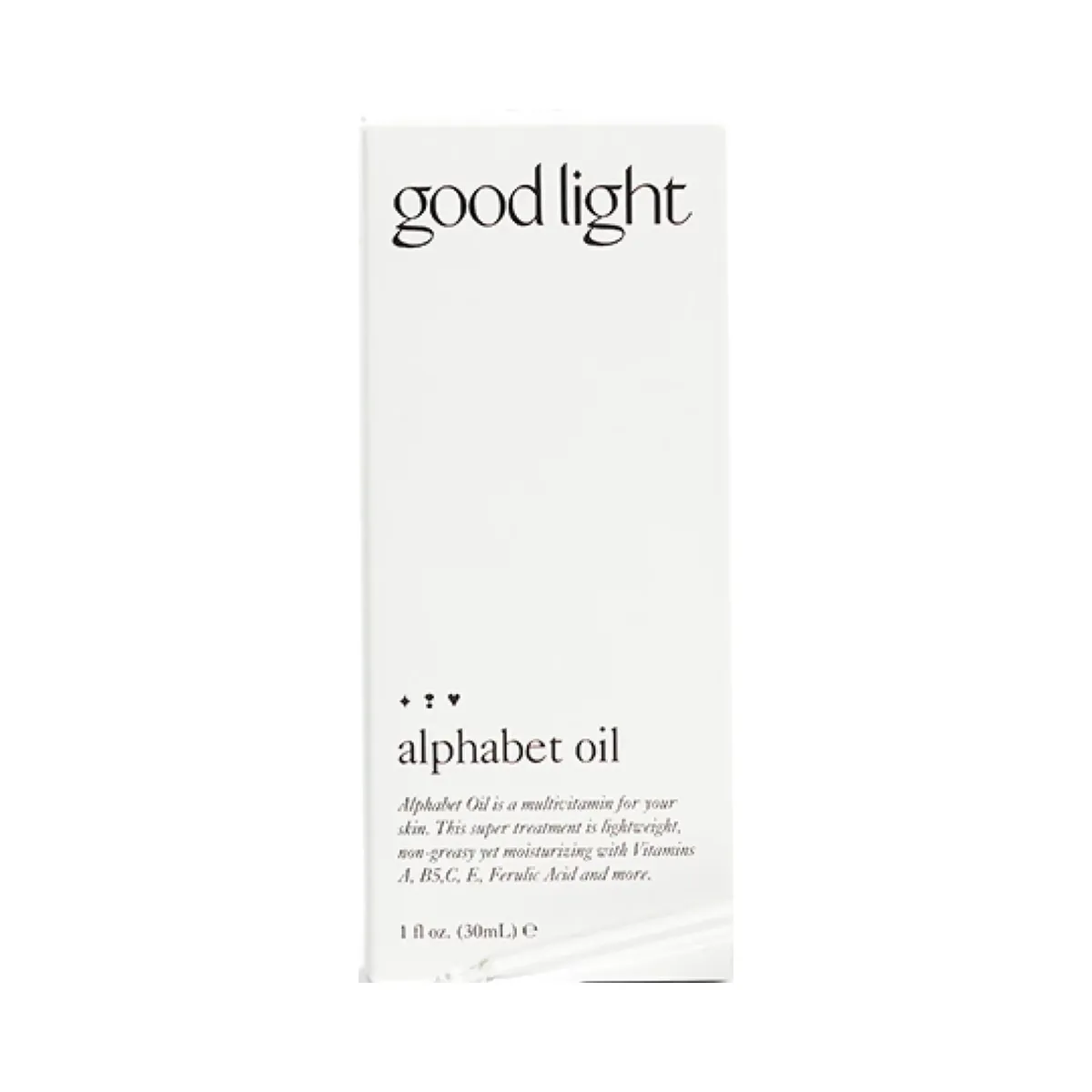 good light Alphabet Oil