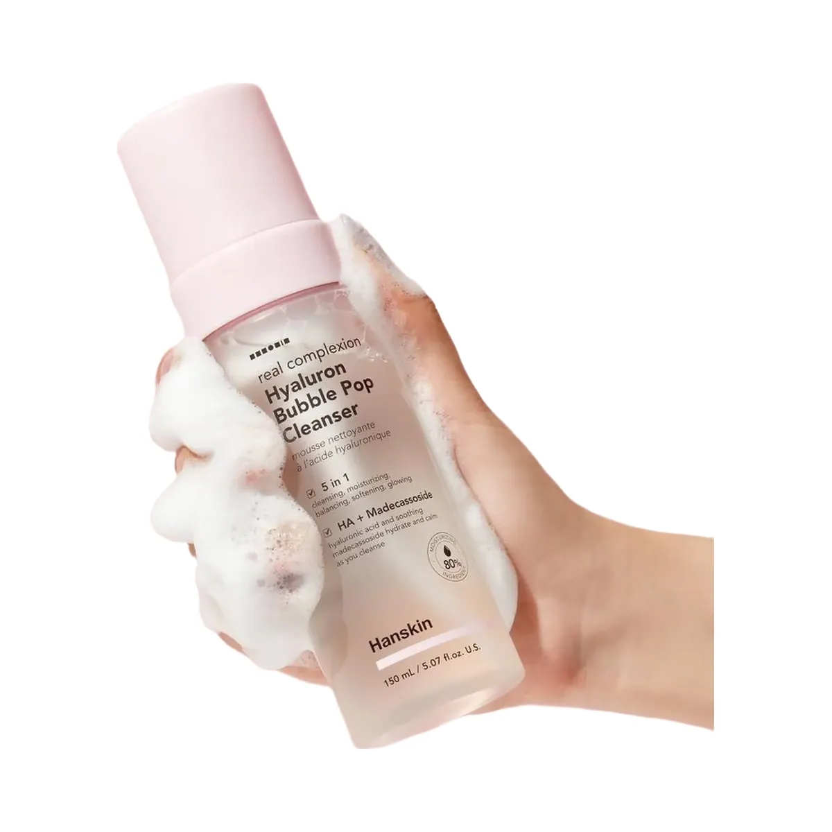 Hanskin Hyaluron Bubble Pop Cleanser
