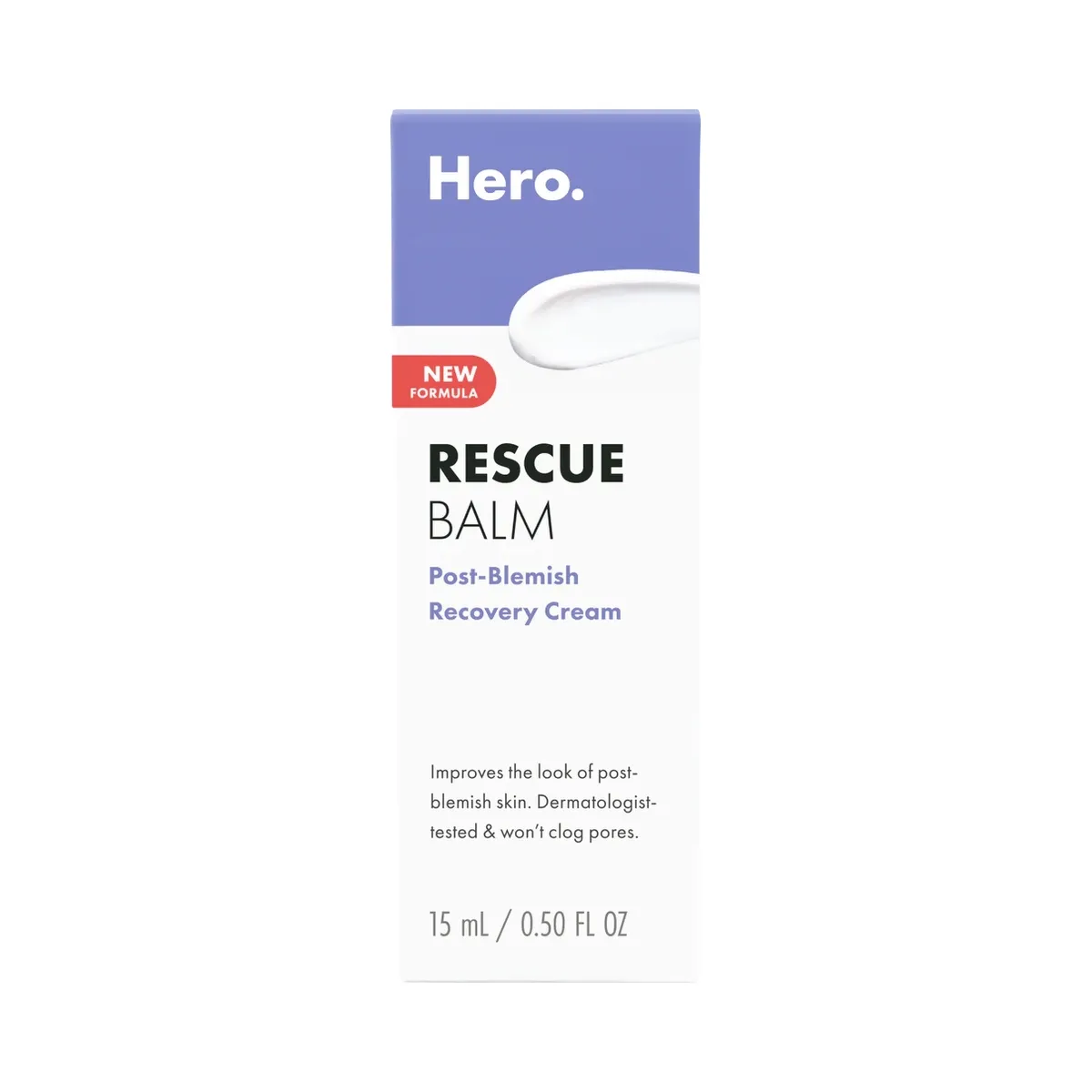 Hero Cosmetics Rescue Balm Post-Blemish Recovery Cream