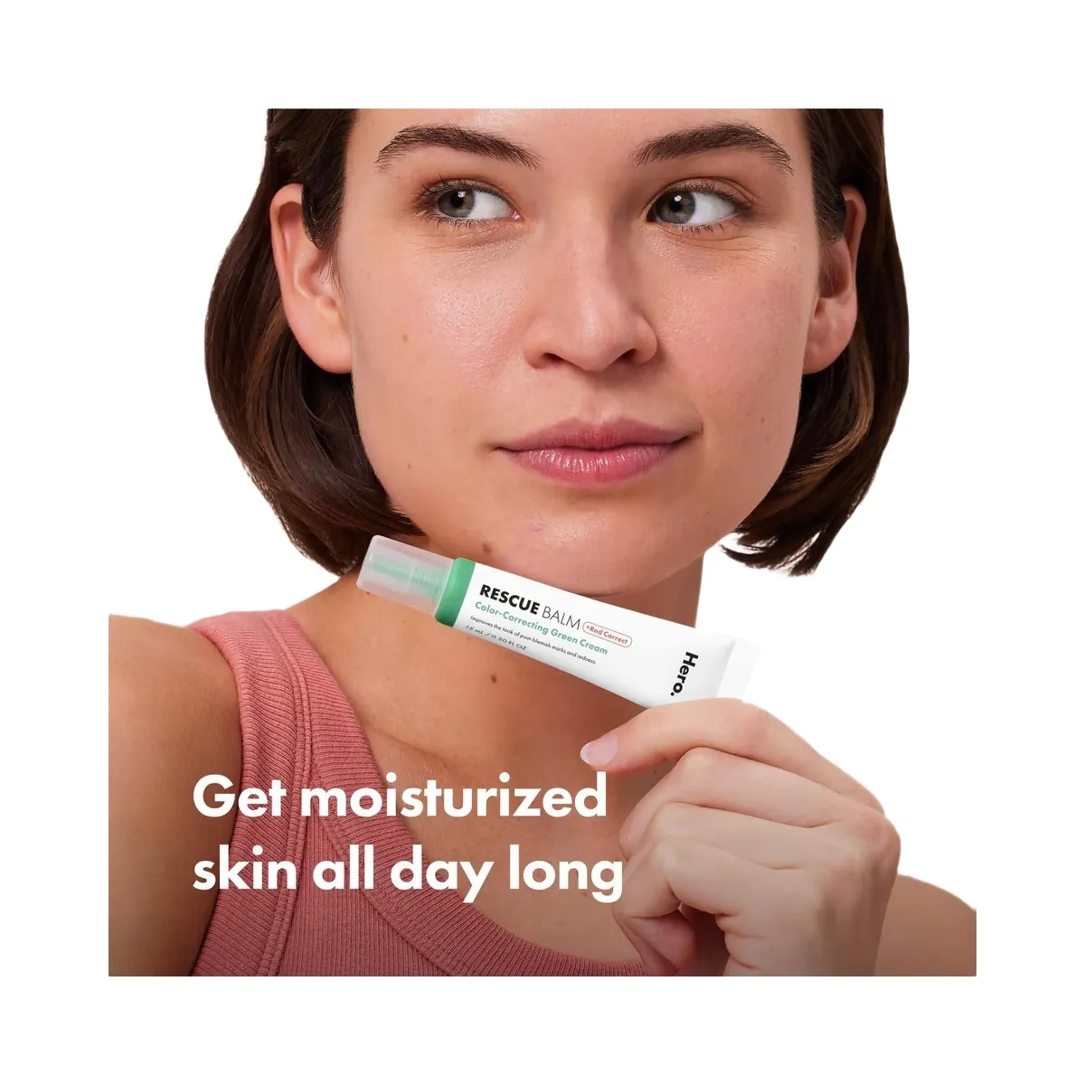 Hero Cosmetics Rescue Balm +Red Correct Post-Blemish Recovery Cream