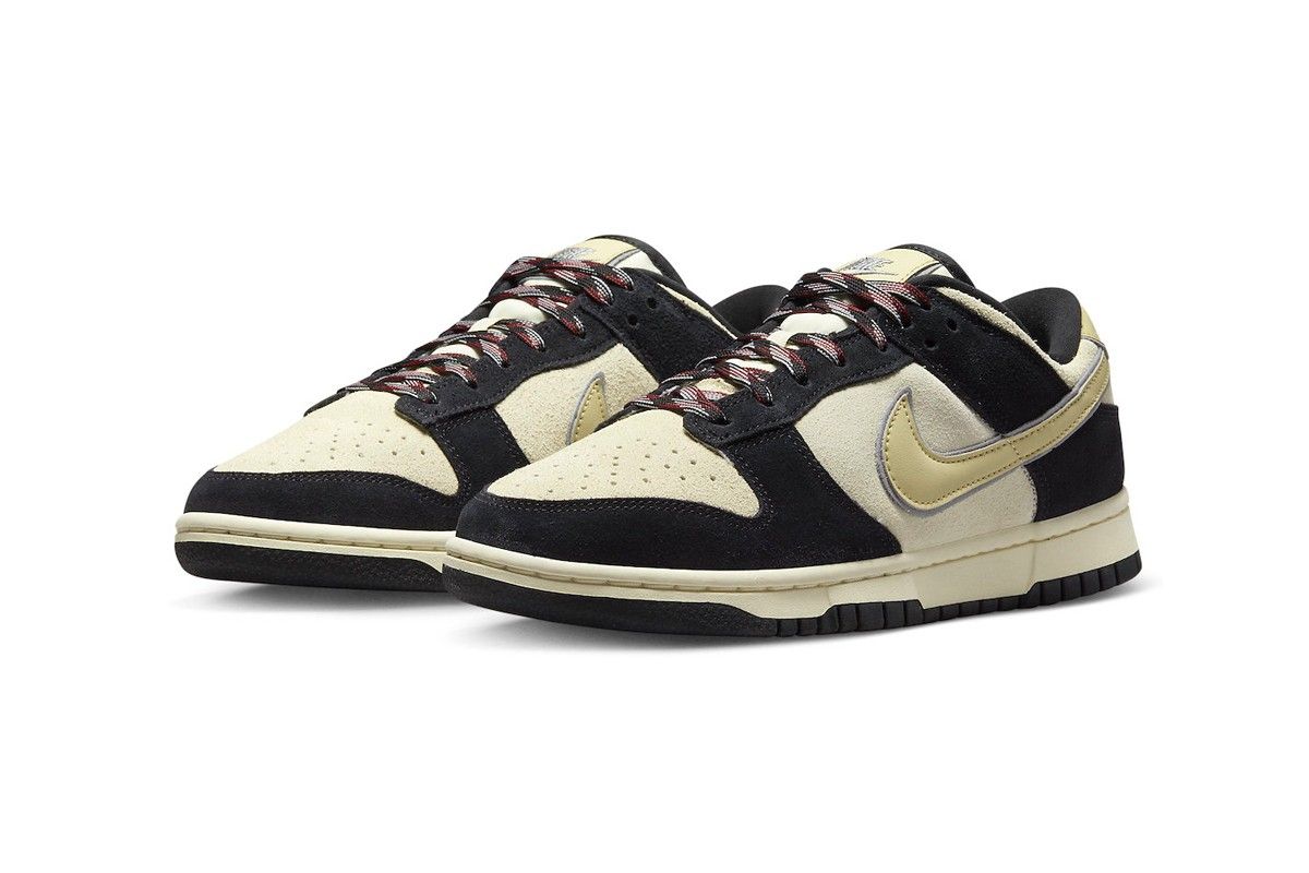 Coffee Cream Nike Dunk Cream White NIKE DUNK LOW LX 'BLACK/TEAM