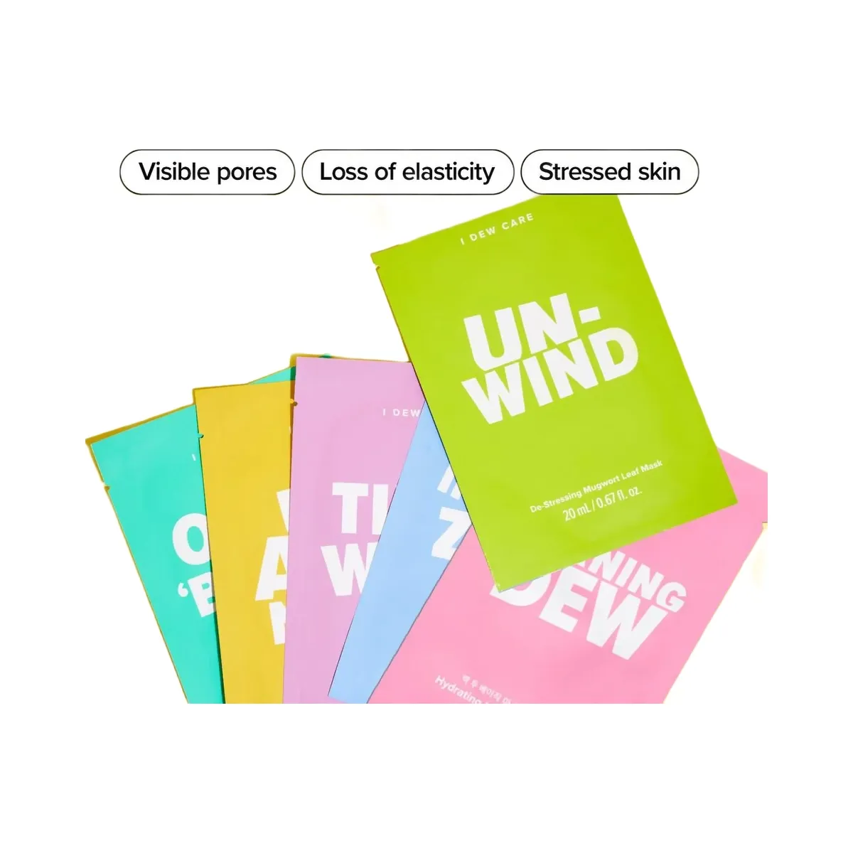 I Dew Care Let's Get Sheet Faced Sheet Mask Set
