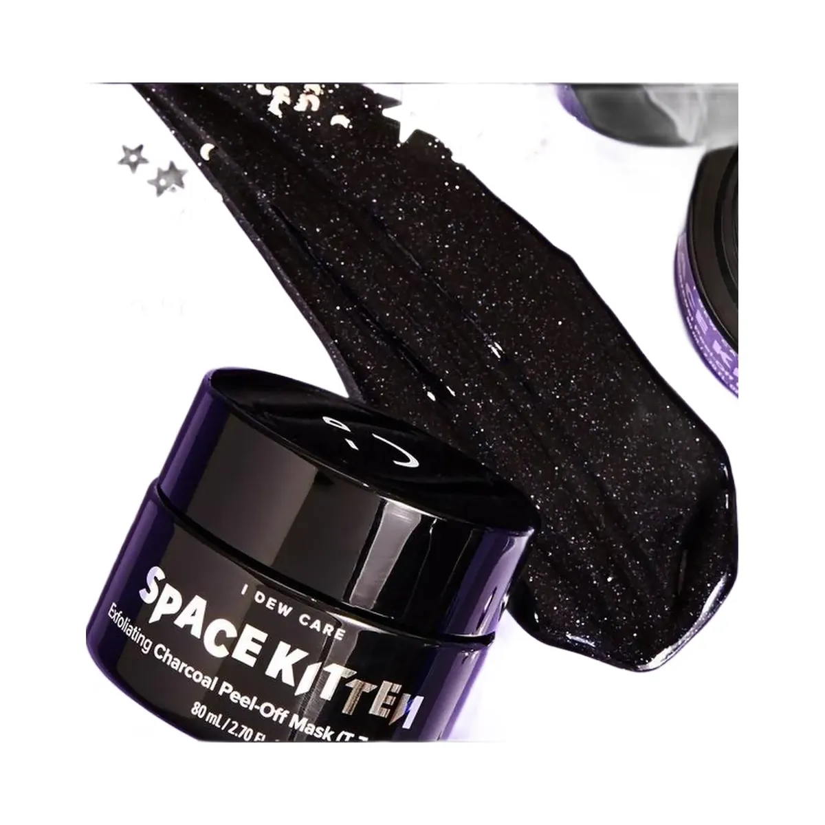 I Dew Care Space Kitten Exfoliating Charcoal Peel-Off Mask