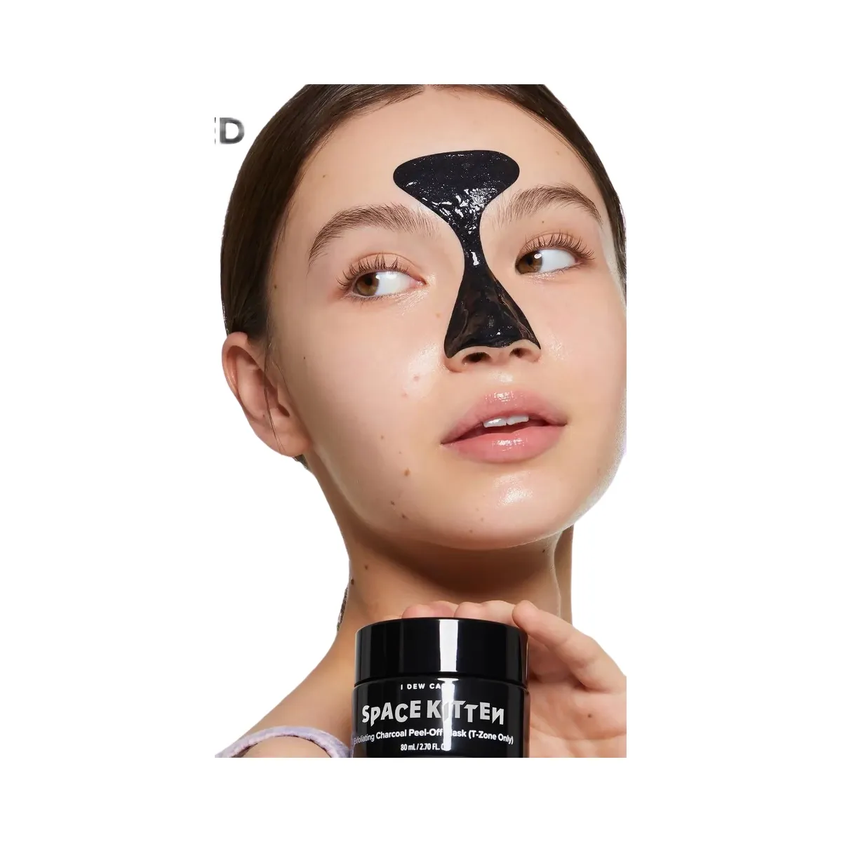 I Dew Care Space Kitten Exfoliating Charcoal Peel-Off Mask