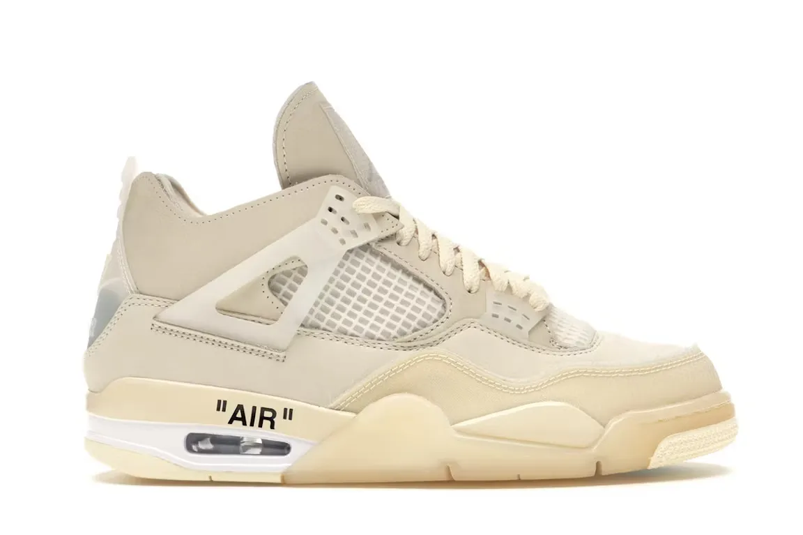 まさひろOff-White × Nike Air Jordan 4 Buy Jordan 4 Retro Off White Sail now | Hype Fly India