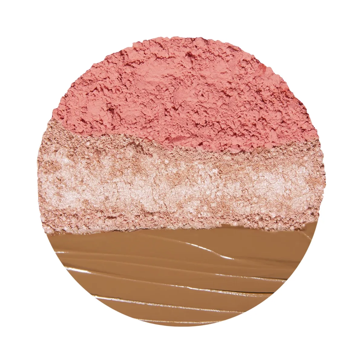 Kaja Play Bento Cream Bronzer Powder Blush & Highlighter Trio