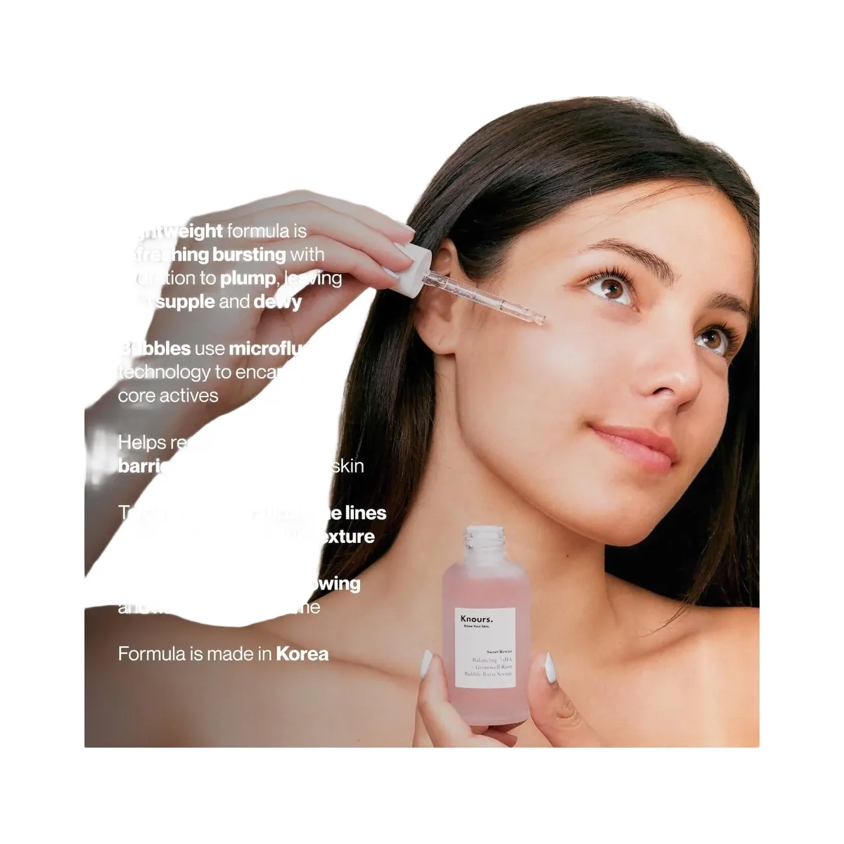 Knours Balancing 5xHA + Gromwell Root Bubble Burst Serum