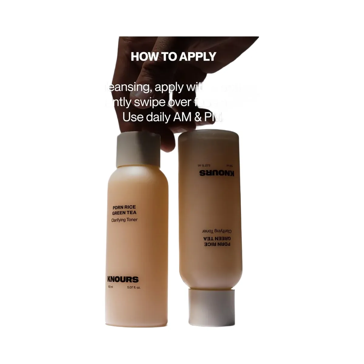 Knours PDRN Rice & Green Tea Clarifying Toner