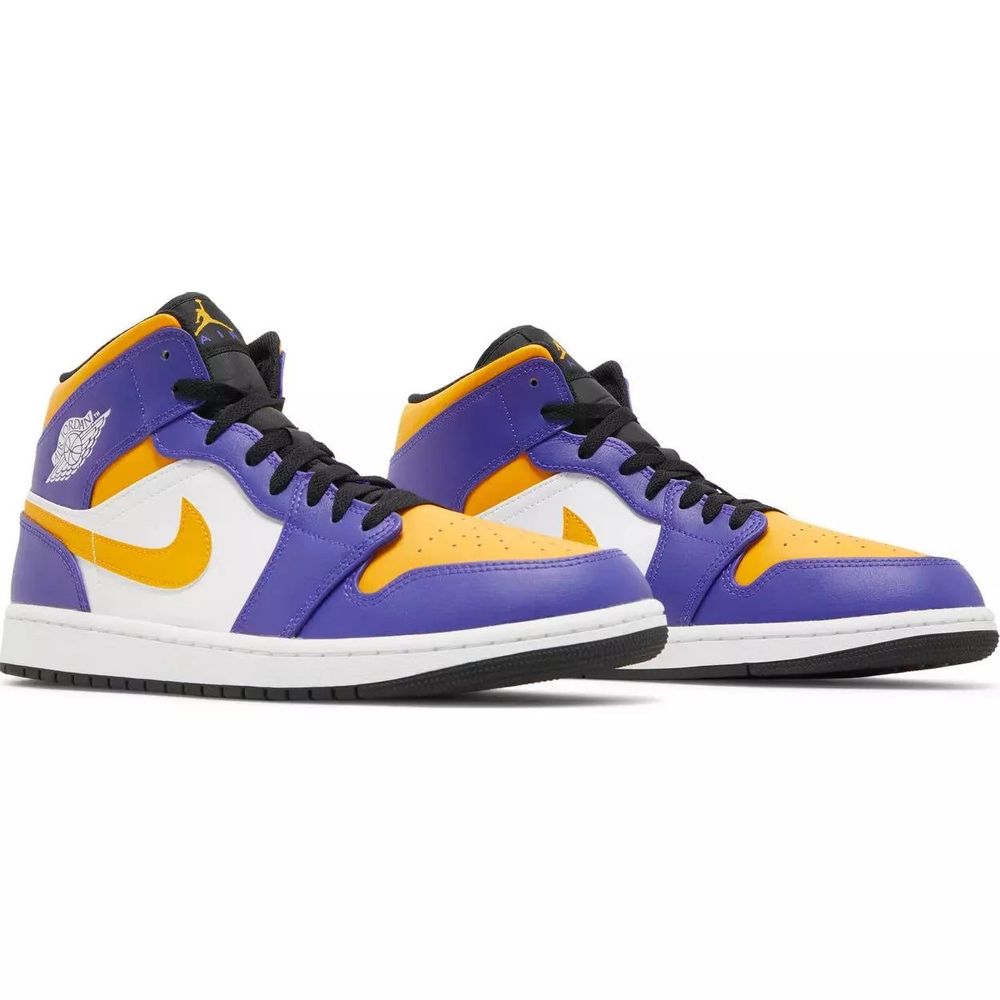 Buy Air Jordan 1 Mid Lakers now | Hype Fly India 