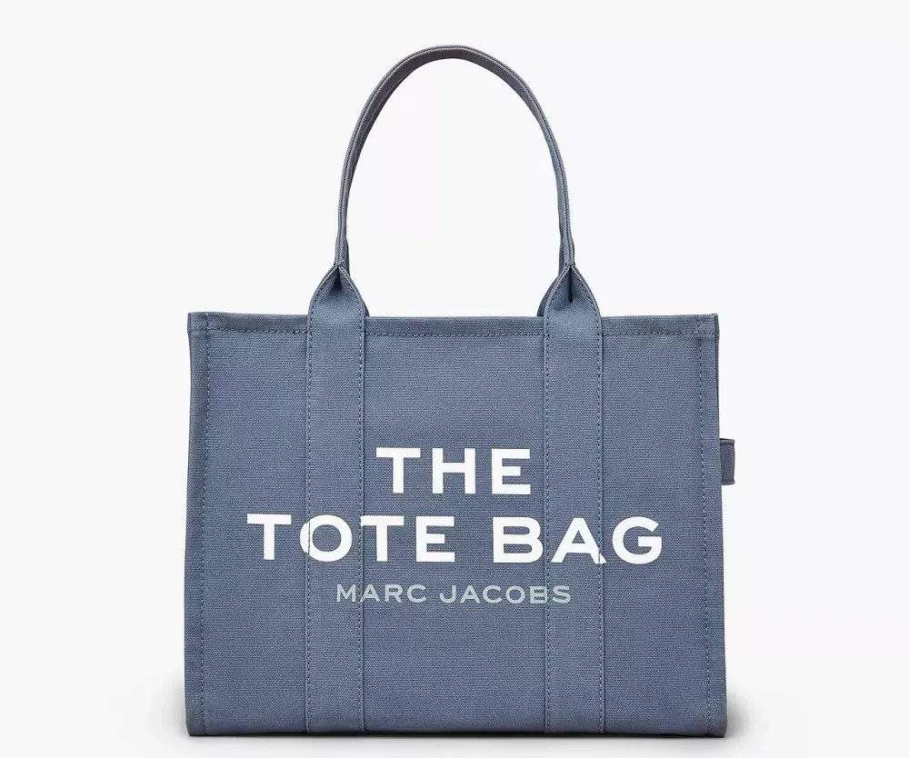 トートバッグ Marc Jacobs Large Blue Shadow canvas tote bag Marc Jacobs The Canvas Large Tote Bag 'Blue Shadow' | Hype