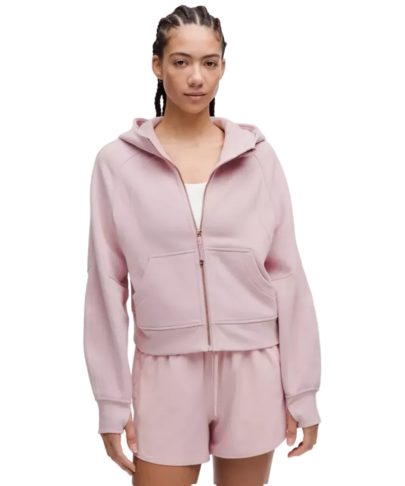 Buy Lululemon Scuba Oversized Full-Zip Hoodie Pink Haze/Rose