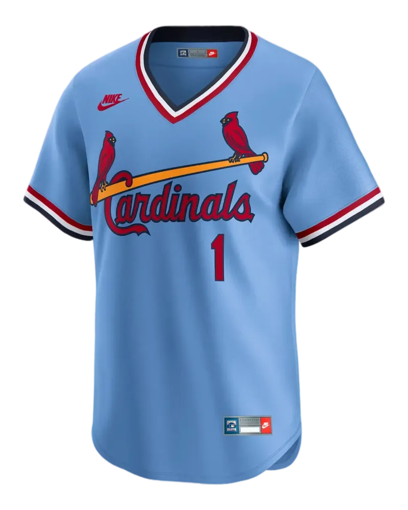 MLB セントルイス・カーディナルス O. SMITH ユニフォーム 44(L) Nike Men's St. Louis Cardinals Ozzie Smith #1 Blue