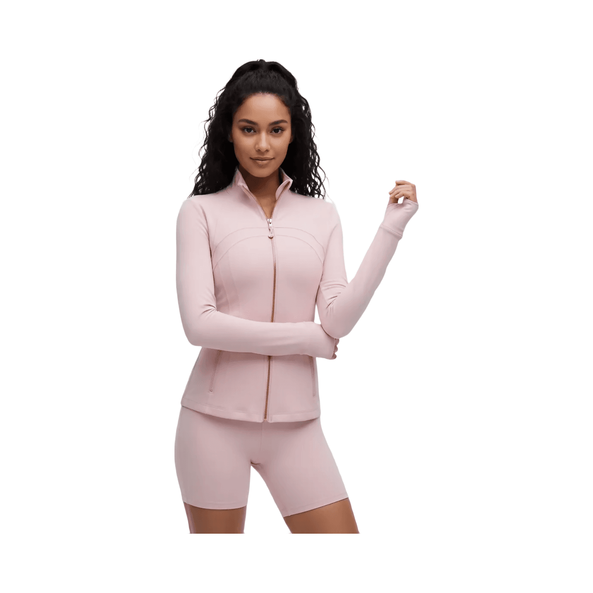 lululemon Define ジャケットNulu Pink Gold S Lululemon Define Jacket Nulu Pink Haze/Rose Gold | Hype Fly India