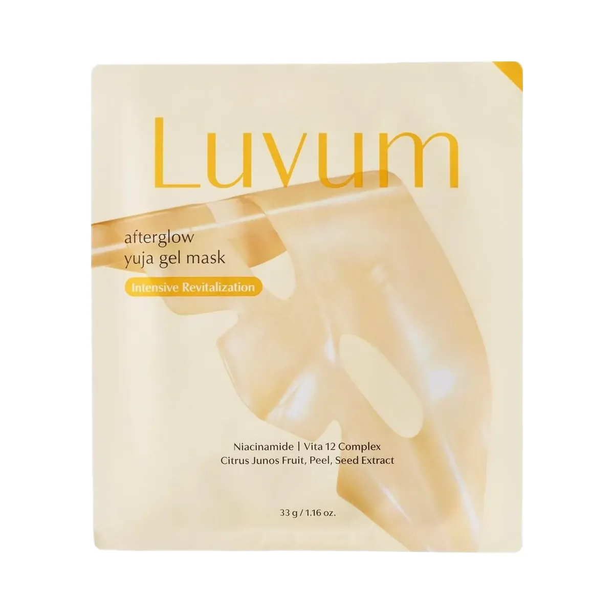 Luvum After Glow Yuja Gel Mask