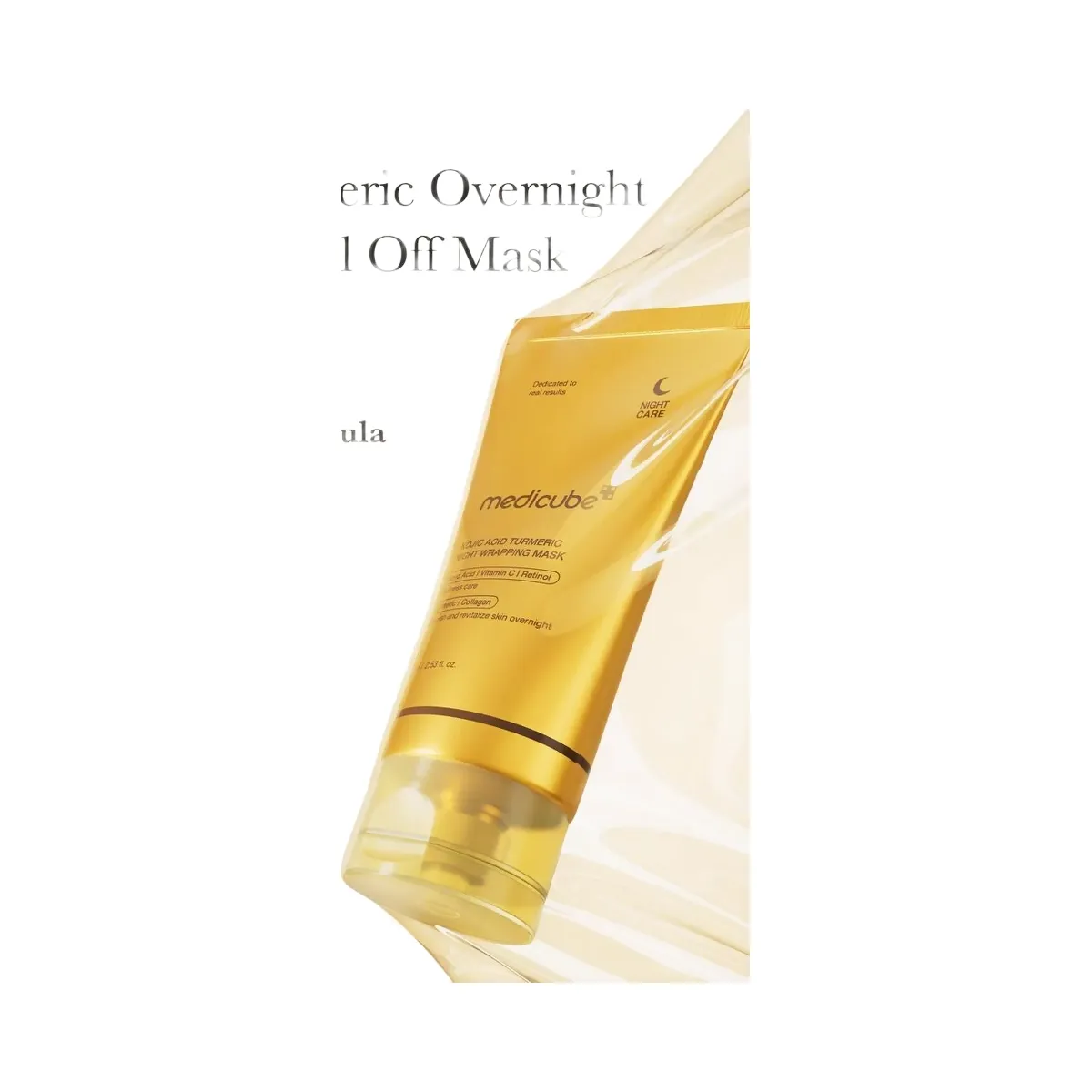 medicube Kojic Acid Turmeric Night Wrapping Mask