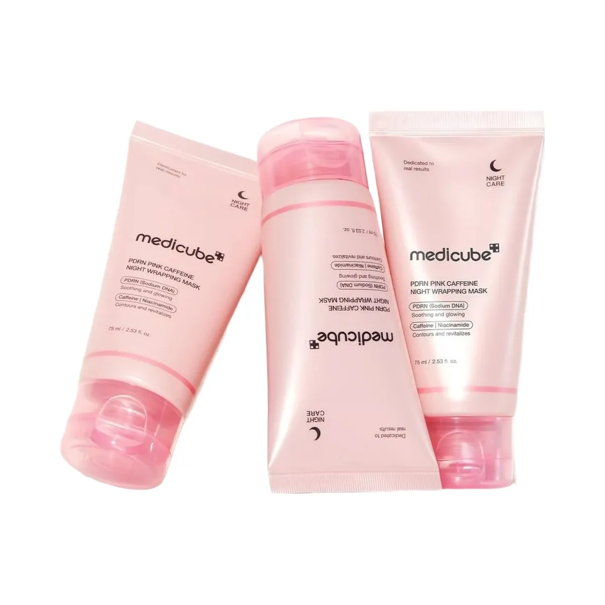 medicube PDRN Pink Caffeine Night Wrapping Mask