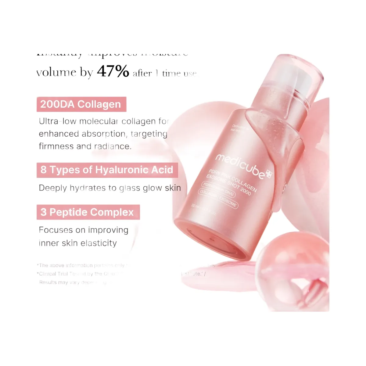Medicube PDRN Pink Collagen Exosome Shot