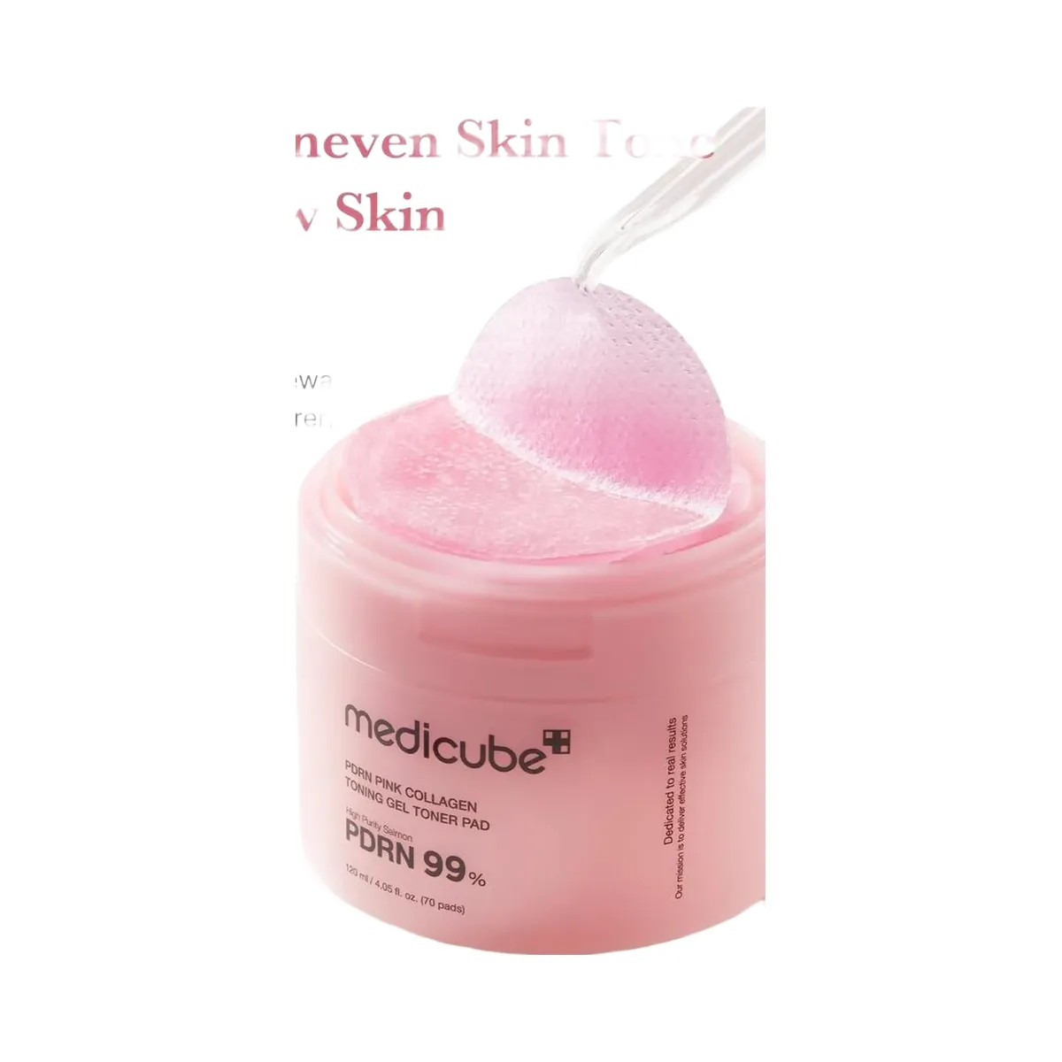 medicube PDRN Pink Collagen Toning Gel Toner Pad