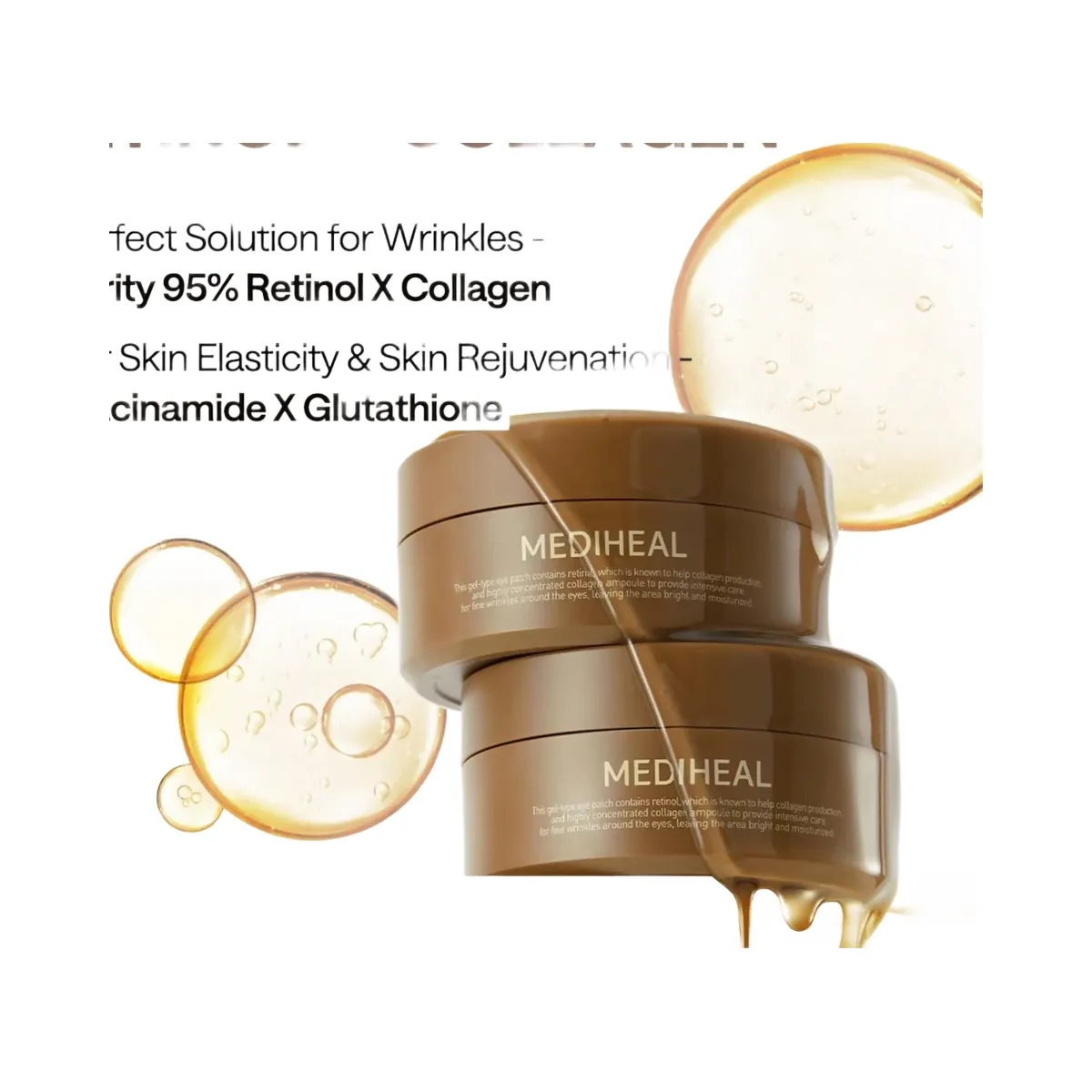 MEDIHEAL Retinol Collagen Eye Ampoule Patch