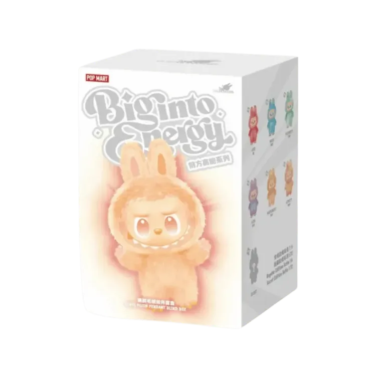 ぬいぐるみ POP MART LABUBU Big into Energy BOX THE MONSTERS Big into Energy Series-Vinyl Plush Pendant