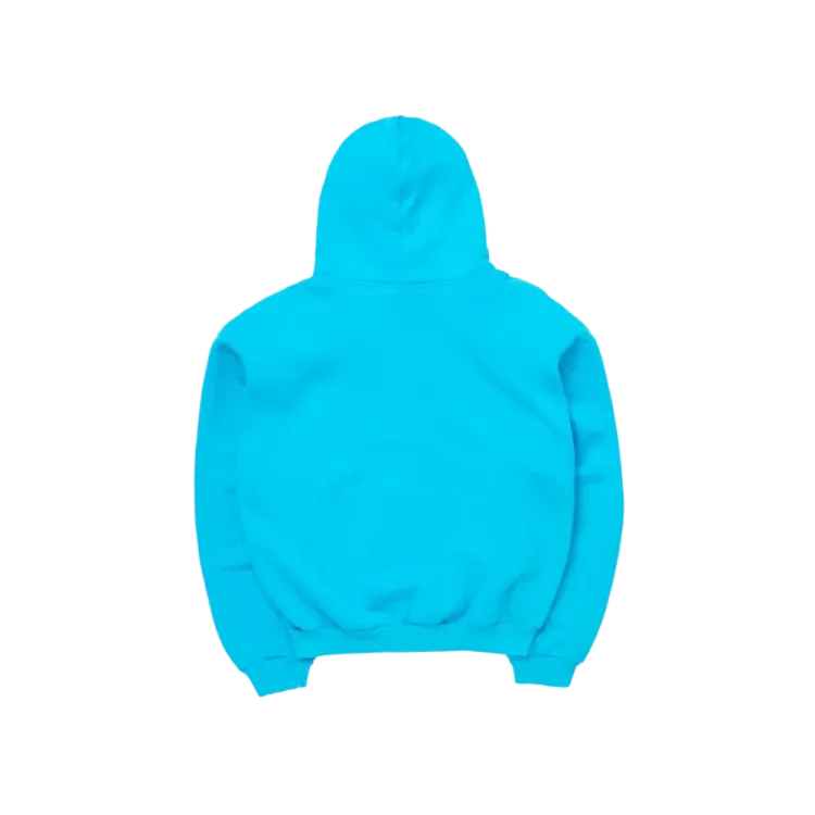 SKYLRK ZIP HOODE BLUE ジャスティンビーバー SKYLRK Zip Hoodie Blue Justin Bieber Men's Streetwear Heavyweight