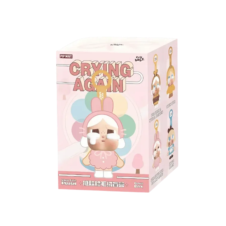 Buy Pop Mart CryBaby Crying Again Series Vinyl Face Plush Single