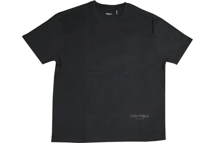 ★LA限定品★FOG Essentials LA 3M Boxy tee Fear of God Essentials Los Angeles 3M Boxy T-Shirt Black