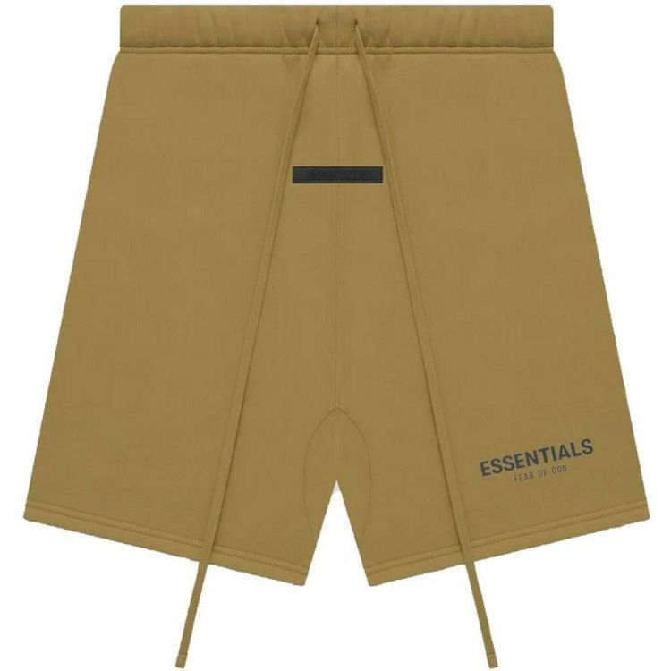 FOG Essentials Sweat Shorts ラバータグ FOG Essentials Logo Sweat Shorts - Black – YNGDGRT$