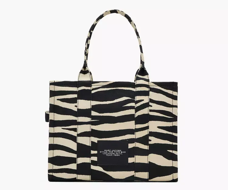 A VACATION【FAN ZEBRA TOTE BAG】 A VACATION【FAN ZEBRA TOTE BAG】