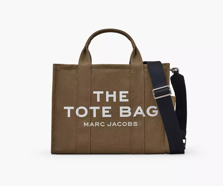 【関税&送料込】Marc Jacobs Slate Green Canvas Large Tote Ba Slate green the large tote bag - women - MARC JACOBS