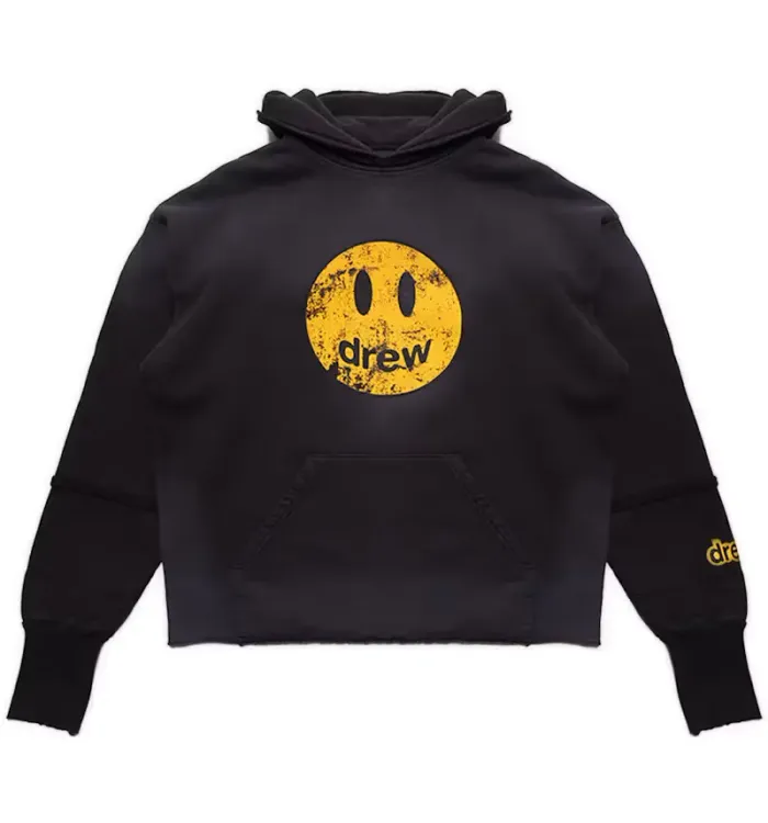 パーカー・フーディ 21 SS drew house mascot hoodie black Drew House Deconstructed Mascot Hoodie 'Faded Black' | 100