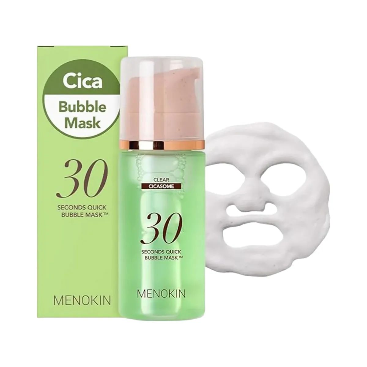 Menokin 30 Seconds Quick Bubble Mask Clear