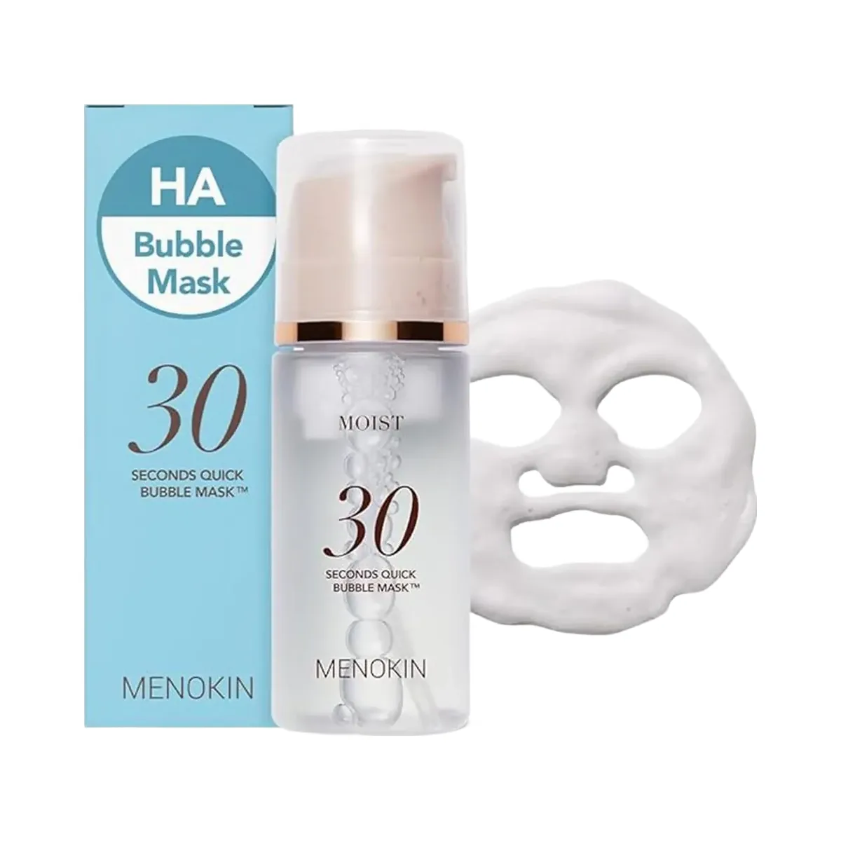 Menokin 30 Seconds Quick Bubble Mask Moist